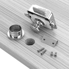 Push RV Lock Push Button Latches Fit For RV Yachts Motorhome Camper Caravan