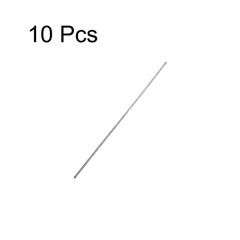304 Stainless Steel Round Rod 1.5mm x 100mm 10pc Stock Bar Stock Stainless