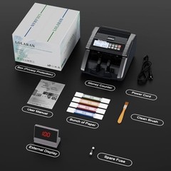 Money Counter Machine Value Counting UV MG MT IR DD HLF Detection 1300 Notes