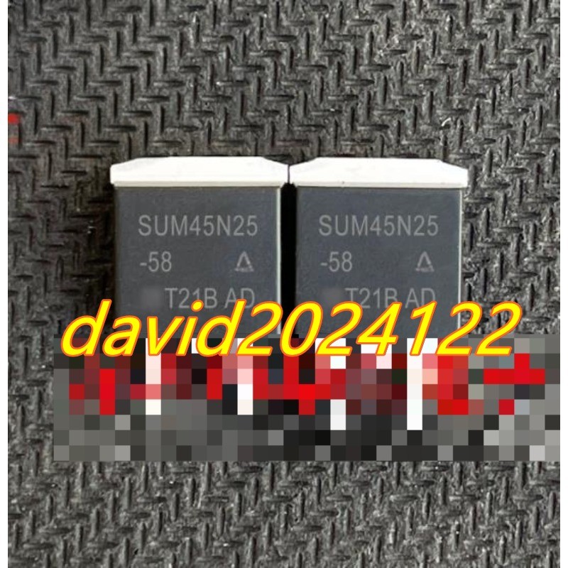 50PCS NEW SUM45N25-58 TO-263 250V 45A #XY