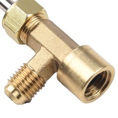 R134a A/C Can Tap With Tank Adapter For 1/4″ And 1/2″ AC Charging Hoses