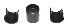 1″ Diameter Wire Shelf Clips Shelving Split Sleeves Lock Locking Plastic 4 pair