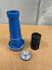 Hubbell 60A 250VAC 3Ø 4 Wire 5 HP IEC Pin & Sleeve Female Connector 460C9W