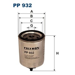 FUEL FILTER FOR MITSUBISHI OPEL RENAULT VOLVO PP 932 FILTRON NEW