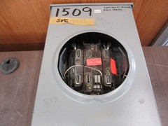 Crouse-Hinds Type RH Meter Main RY123J0 200A 240V 4W 3Ph 200A Breaker Used