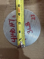 1 Slice 4140 Hot Rolled Steel Bar Round Stock Heat Treated 4 1/2” OD x ~1/2”
