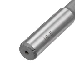 16.5mm Chucking Reamer HSS H7 6 Straight Flutes Machine Milling Cutter Tool