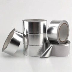 Aluminum Foil Tape 2″ x 65ft | 3.9 Mil High-Temp HVAC Tape for Ductwork & Vents