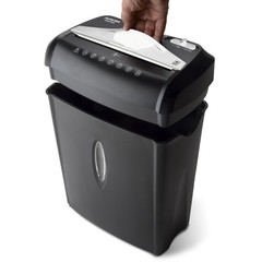 8-Sheet Crosscut Paper and Credit Card Shredder with 3.7-gallon Wastebasket