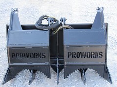 42″ Root Rake Clam Grapple Attachment Fits Mini Skid Steer