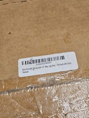 (QTY 10) Benchmark Abrasives No Hole 12″ Sanding Discs Adhesive Back 40 Grit