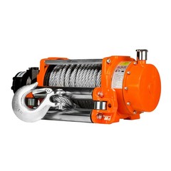 Prowinch Hydraulic Winch 10 Ton w/Roller 20000 lbs. 24V Wired Control