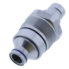 Male Flat Face Quick Coupler 3736967 for Caterpillar 226D 232D 236D 239D 242B3