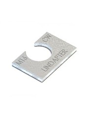 Lindapter CW20, M20 Type CW Clipped Washer Clamp, Zinc Plated, 1 pc