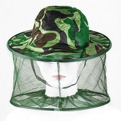 2-Pack Lightweight Camouflage Beekeeping Hats with Netting for All Seasons