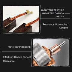 RS550 18V High Speed DC Motor 14 Teeth 9.5mm Gear for Electric Drill Saw Drivers