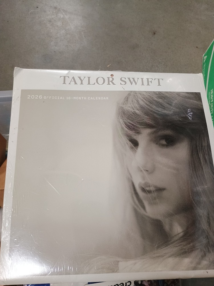 Taylor Swift Official 2026 12×24″ Large Wall Calendar 16 Months by Brown Trout