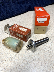 Machinist Tools: Sensitive Hand Feed 1/2″ Arbor and a Rohm Keyless Chuck (NOS)