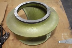 Pump Impellor 2-3/8″ Shaft 15″ W x8-1/2″T