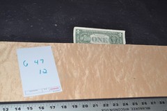Birdseye Maple Raw Wood Veneer Sheet 6 x 47 inches 1/42nd 42084-86