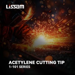 31101 Acetylene Cutting Torch Tips Fits VStyle Heavy Duty Torch 2 PCS