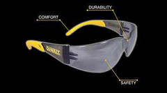 12 pack Dewalt DPG54-2D Protector SMOKE High Performance Safety GLASSES