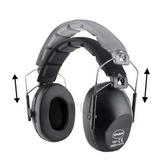 34 NRR SHOOTING FIRING GUN RANGE NOISE REDUCTION EAR MUFFS HEARING PROTECTION