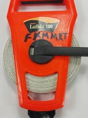 Lufkin Hi-Viz 100’ Open-Reel Long Tape Measure – Model 1706 – Fiberglass – Orang