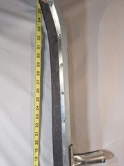 Pro Source Floor Squeegee 36″ Rubber Blade Tapered End Black