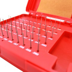 HFS(R) 50 Pc 0.011-0.060″ M0 Class ZZ Steel Pin Gage Set Plus