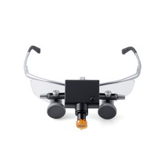 AZDENT Dental Surgical Medical 2.5X Ergo Binocular Loupes +5W LED Head Light