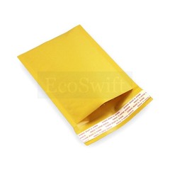 25 #0 6 x 10 ( 6×9 ) EcoSwift Kraft Bubble Padded Envelopes Mailers Shipping Bag