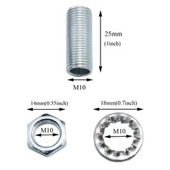Meuey Lyot Light Fixture Hooks Ring Nuts Lifting Ring Nuts Eye Nuts Lamp Nuts…