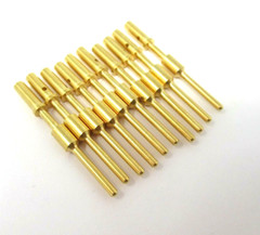 ITT Cannon 27913-T12 GOLD Contact Pins 16-18AWG Crimp (10-PACK) *NEW*