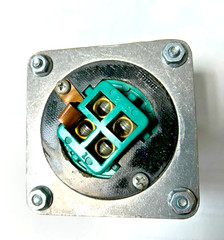 APPLETON ACR3034 POWERTITE RECEPTACLE.4 PIN AND SLEEVE 30 AMP 250VDC 600VAC