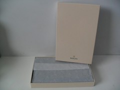 ROLEX Padfolio Portfolio – ROLEX Crown Logo Paper – Leather -Brand New Authentic