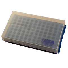 USA Scientific 96-Place BestRack 8 x 12 2396-5048 Blue Tube Rack