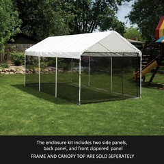 ShelterLogic MaxAP Screen House Enclosure Kit, 10 ft. x 20 ft. (Frame and Canopy