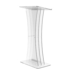 Plexiglass Clear Christian Lucite Church Pulpit Lectern Trinity Podium