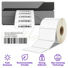 2″x1″ Direct Thermal Labels 1300/Roll Barcode UPC SKU FBA For Zebra Rollo MUNBYN
