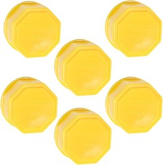 5 Gallon Gas Can Cap Replacement, 6 Pcs Coarse Thread Plastic Caps, Universal Fi