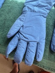 NATIONAL SAFETY APPAREL Cryogen Safety Gloves, 17 inches, #2AEZ4, to -300°F, Med