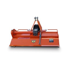 3Pt 42″ Rotary Tiller for Cat 1 Tractor, 540RPM PTO, Replaceable Tines, 5″ Depth