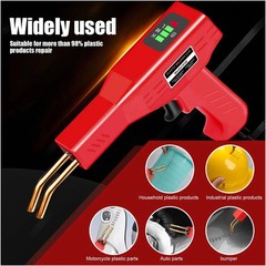 Plastic Welder Kit 200 Staples Hot Stapler Gun for Auto Bumper Repair Tool