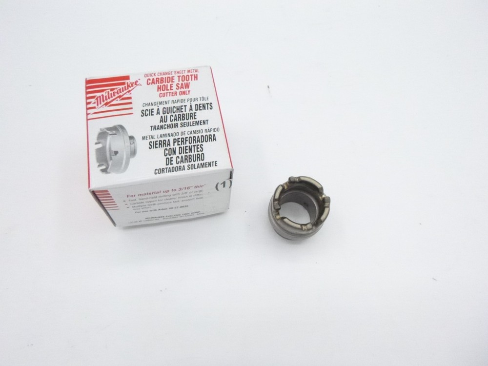 Milwaukee Tool 1 1/8″ Carbide Tipped Tooth Hole Saw Cutter 49-57-8315