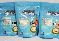 Sunny Home 5 Gram 90 Packs Silica Gel Premium Safe Silica Gel
