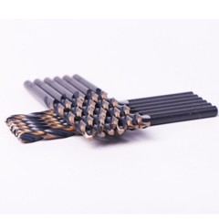 Drillforce 12PCS 11/64″ Black Gold Drill Bit Set HSS Metal Woodworking Drill Bit