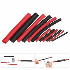 270PC Heat Shrink Glue Linned Dual Wall Adhesive Wire Cable Sleeve Tube 3:1 Kits