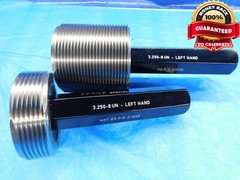 3 1/4 8 UN LEFT HAND SPECIAL THREAD PLUG GAGE 3.25 GO NO GO PDS= 3.1730 & 3.1800