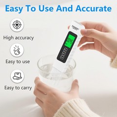 4 in 1 TDS Meter Digital Water Tester – Accurate and Reliable EC & White